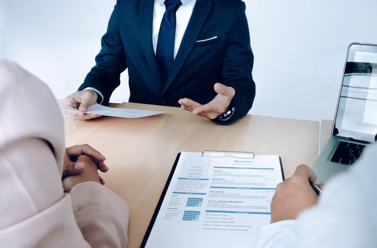Interview conversation